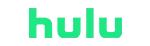 Hulu branding image with a clean green logo, ideal for streaming TV shows, movies, and entertainment promotions.