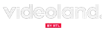 Videoland by RTL branding image with a clean white background, ideal for Dutch streaming, shows, and entertainment promotions.